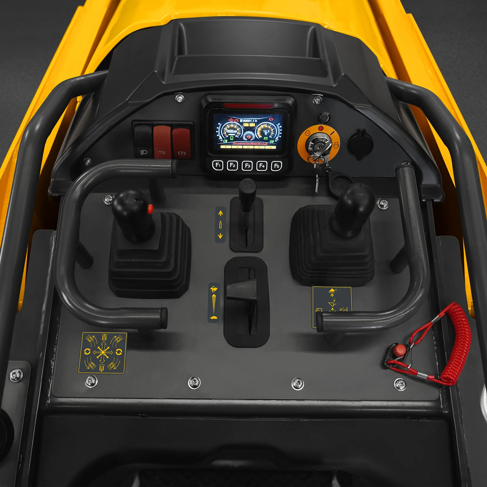 Mini carregadeira e acessórios compactos Austter STL1000