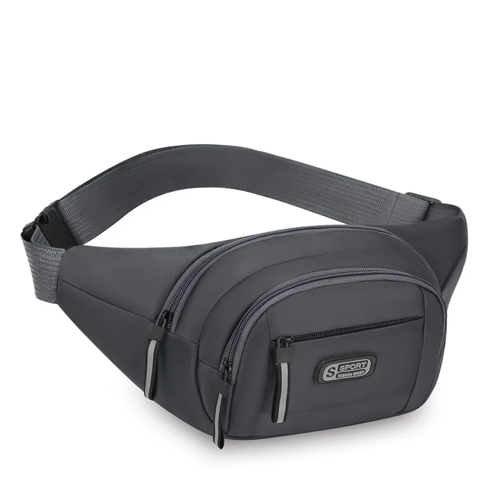 

Multi-layer Storage Mobile Waist Bag Large Capacity Wear-resistant Men Chest Bag Multi Functional Adjustable Strap