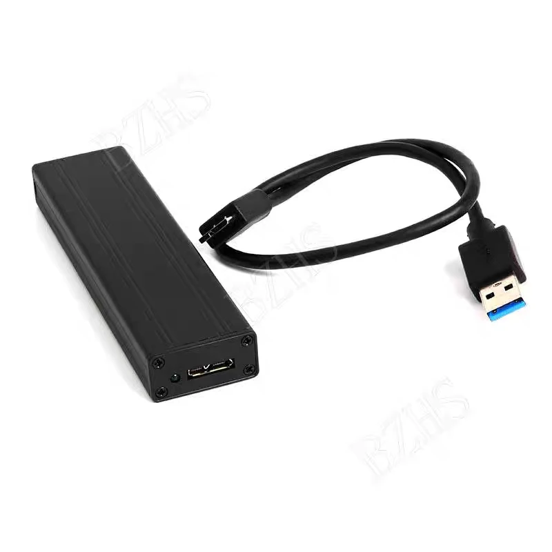 USB3.0 do 6 12-pinowy dysk twardy SSD obudowa Case Adapter do 2010 2011 MacBook Air A1370 A1369 USB 3.0 do 6 + 12Pin Dropship