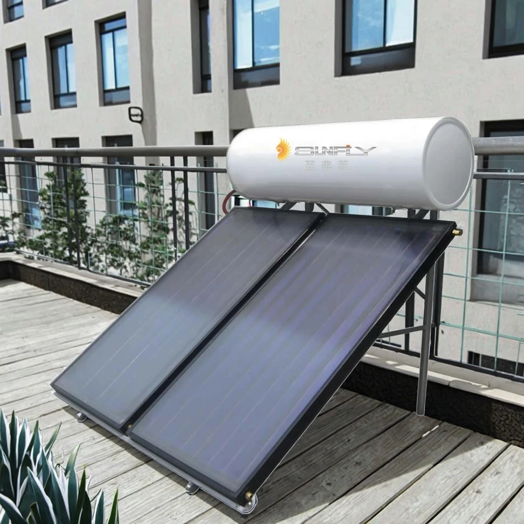 

Комплект солнечного водонагревателя с фабрики в Китае — наружная система горячей воды для отелей/гаражей/фургонов (дизайн стеклянной трубки, энергосбережение)