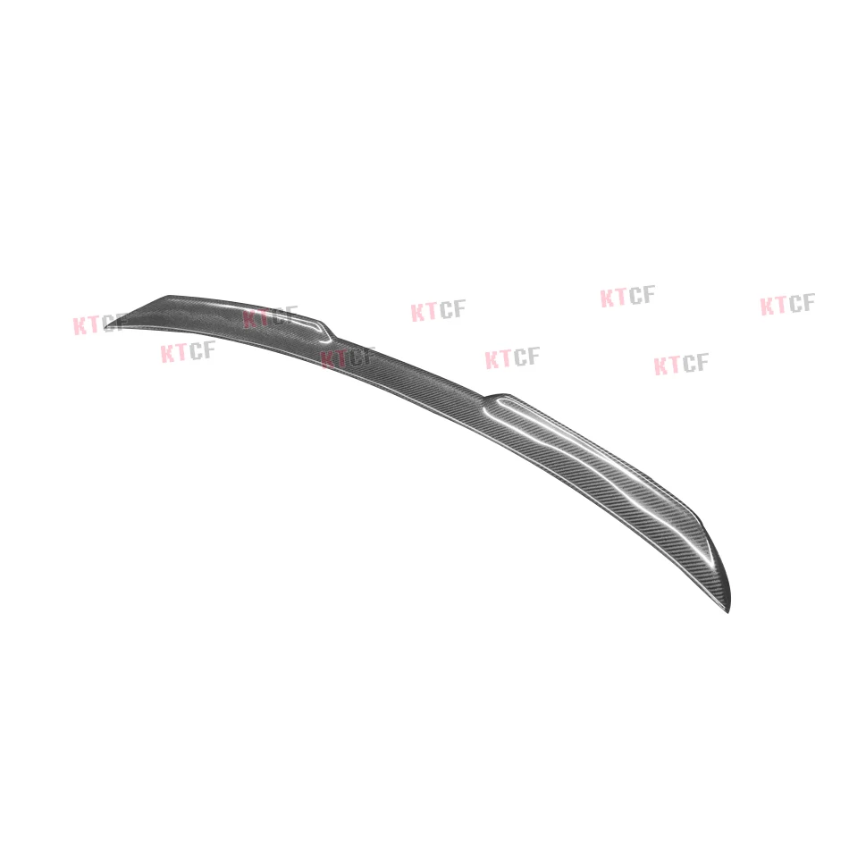 For Porsche Taycan Turbo/ Turbo S 2019-2023 High Quality Carbon Fiber Rear Trunk Lip Spoiler Roof Top Wing Body Kit