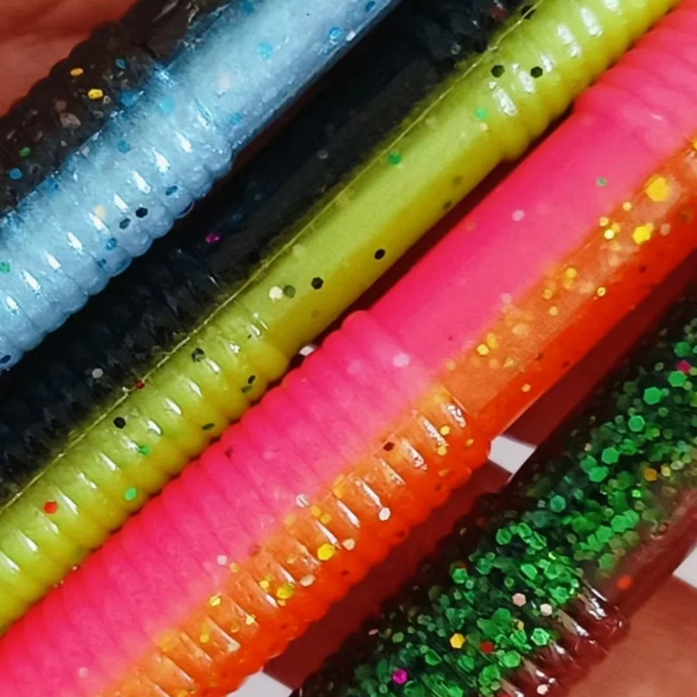Leurre souple de pêche Senko Worm 100mm 5.6g 140mm 10g, appât en silicone PVC pour eau salée, brochet, bar, truite, pêche artificielle souple