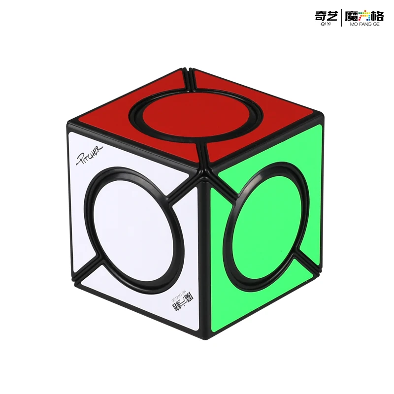 Qiyi 6スポットキューブマジックスピードキューブスティックレスプロフェッショナルそわそわおもちゃqiyi fangyanubo Magicパズル