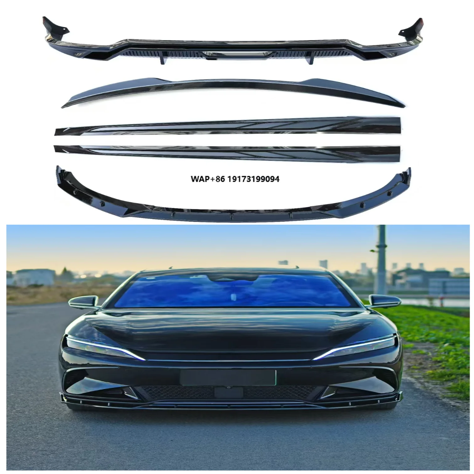 

Factory Customize New Fashion Auto Refitting Car Bodykit for Han EV 2022-2025