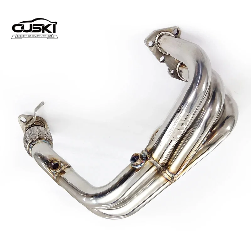 High Flow Automotive Exhaust Modification Parts--Exhaust Manifold For Citroen C2 1.4 1.6 2006-2016 car exhaust duct