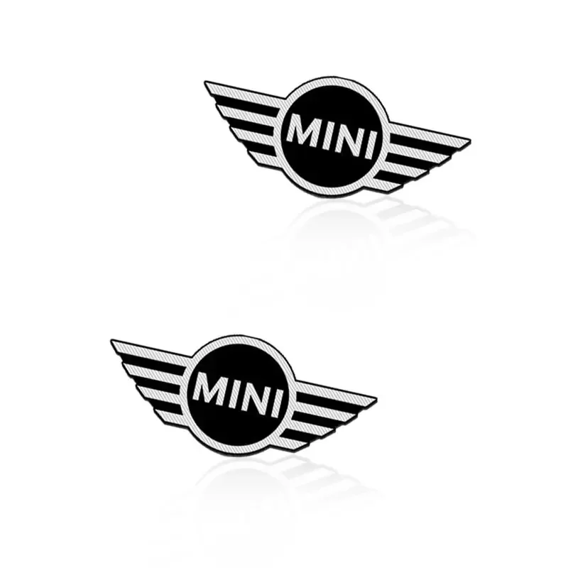 Car Styling Audio Decorate 3D Aluminum Badge Emblem Sticker For MINI Cooper One JCW Clubman Countryman R55 R56 F55 F56 R57 R58