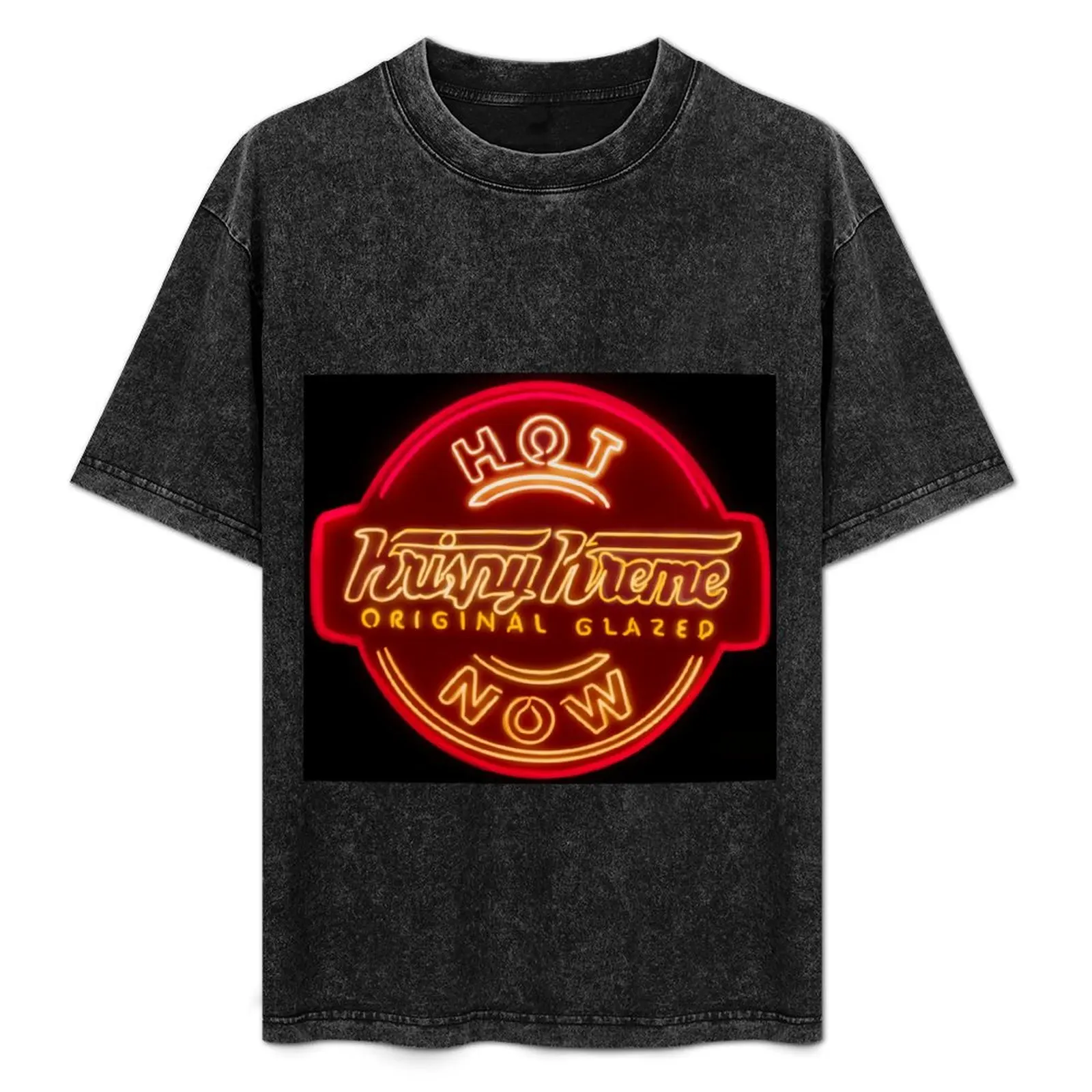 

Krispy Kreme Stickie T-Shirt Basic Lightweight Short Sleeve Tee