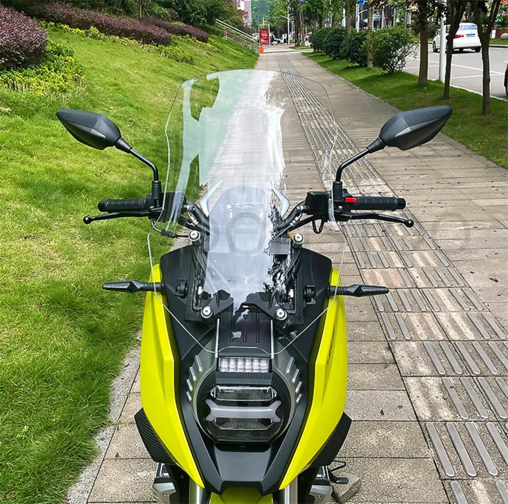 High Quality Transparent Motorcycle Windshield Windscreen Front Glass FOR LIFAN KPV150 KPV 150