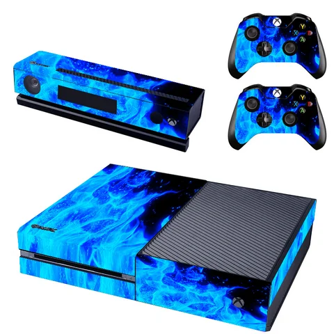 Decal Vinyl Cover Skin Sticker For Xbox One Console Case 2PCS Controller Gamepad Protective For Xbox One Accessories
