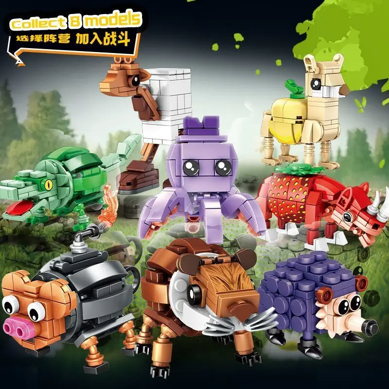 LiriLi Larlla ‌   Figurine bloc jouet Bombombini Guzini ‌ ,Brr Brr Patapim ‌ ,Tralalero Tralala ‌   Figurines jouets blocs de construction pour enfants