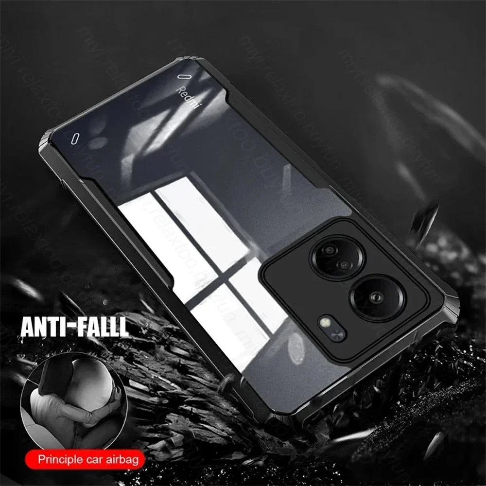 Acrylic Phone Case For Infinix Zero 30 5G Zero30 4G Shockproof Protective Shell Anti Drop PC Clear Hard Back Cover