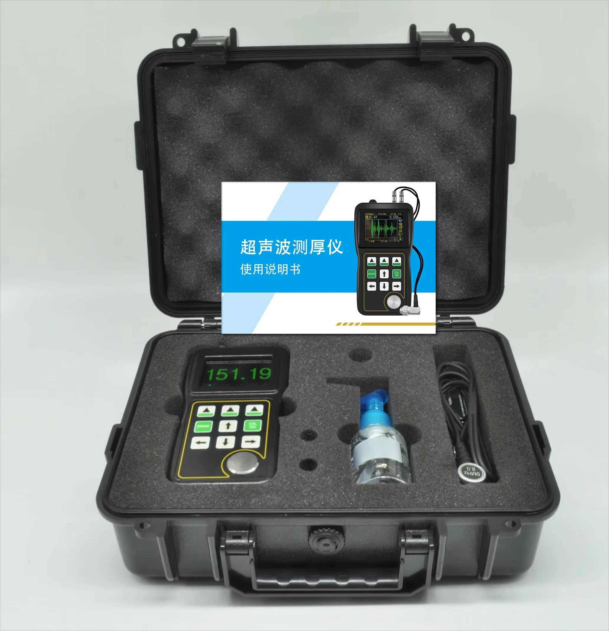 

Портативный ультразвуковой толщиномер стенки труб - высокоточная приборка для тестирования стальных труб