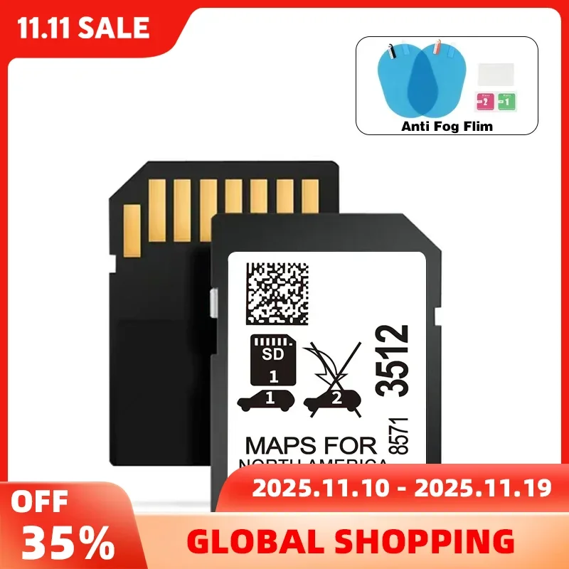 

North America maps Navigation for GM Cadillac Escalade XT4 XT5 XT6 CT4 CT5 CT6 Vehicle Sat Nav GPS Upgrade SD Card 2024
