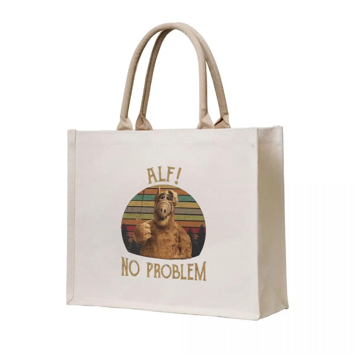Alf - Gordon Shumway - TV Sitcoms Tote Bag bag for beach cute pouch bag Handbags ecological bags
