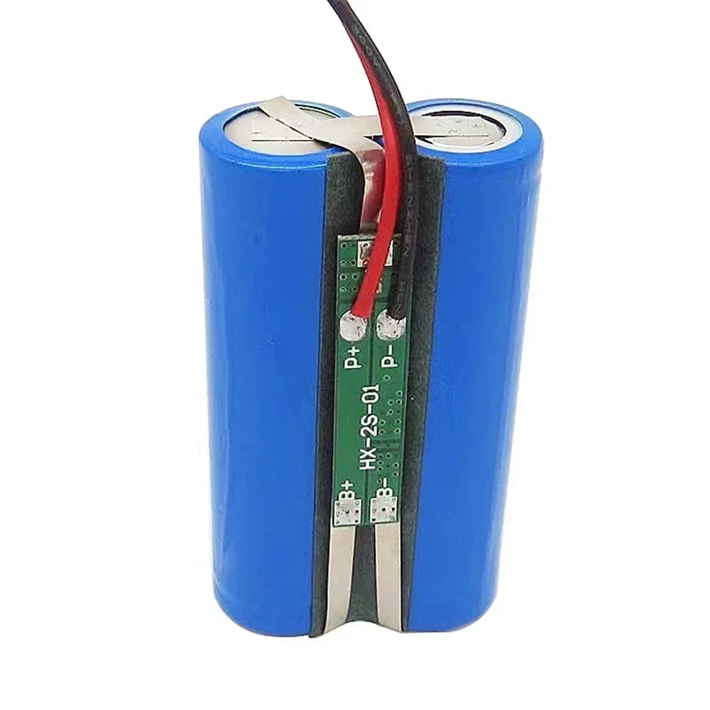 Akumulator litowy 18650 7,4 V 2000 mAh 3000 mAh 2S1P 3500 mAh z gniazdem megafonu, kartą zabezpieczającą + złącze XH-2.54 — zdjęcie produktu 4