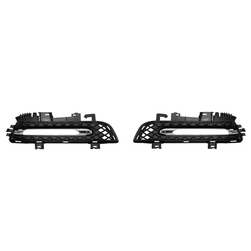For E-Class W207 AMG Fog Light Cover Grille Frame Vent Grille 2078801124 2078801224-X59A