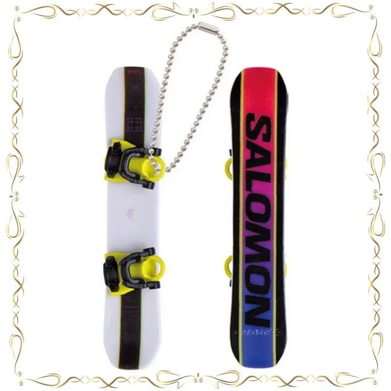 

Gashapon Snowboard Mini Miniaturization Collection Pendant Q-version Action Figure Model Toys