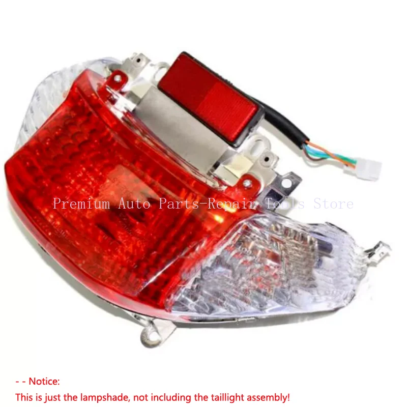 Motorcycle Gy6 Scooter 50cc Rear Tail Light Cover LED Turn Signal Indicator Lamp Lampshade for CHINESE TAOTAO SUNNY