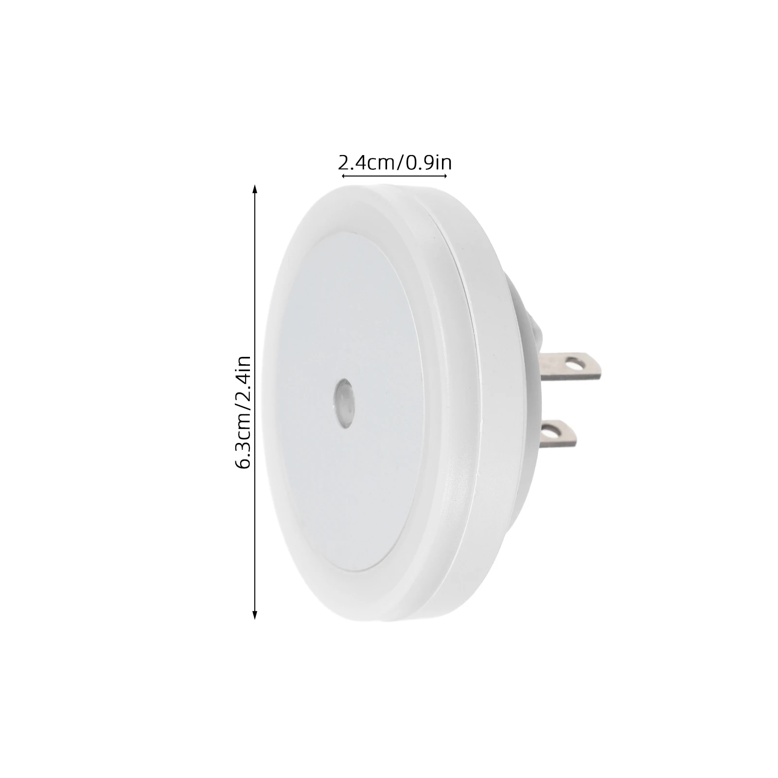 6 قطعة حماية العين اللطيفة LED أضواء الليل التوصيل غرفة نوم المدخل الحمام المطبخ الدرج الجدار المكونات في ضوء الليل