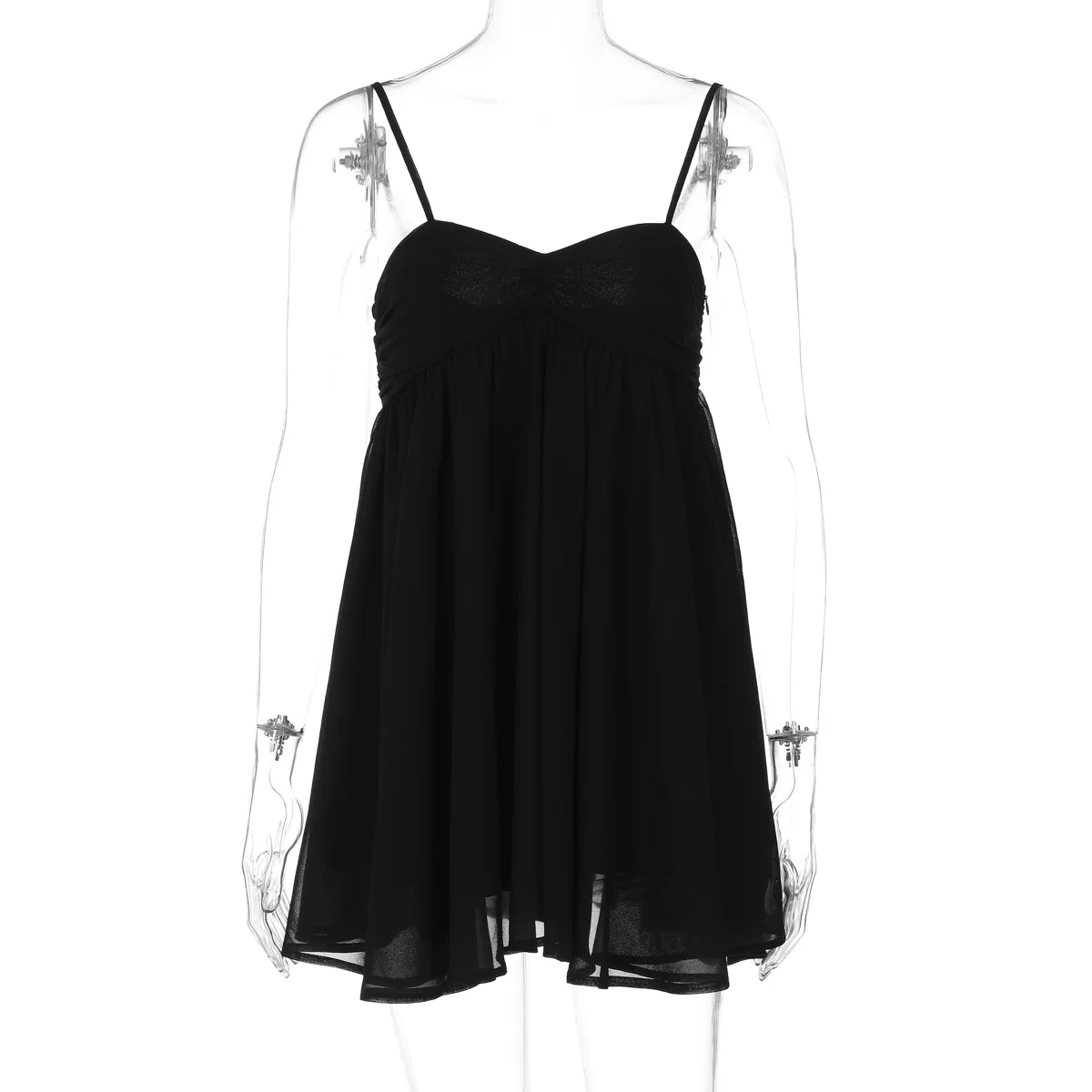 Sommer Mode Sexy Mini Schwarz Kleid frauen Silm Off Schulter Camis Kurze Kleider Gyaru Solide Hemd Coquette Casual Y2k kleidung