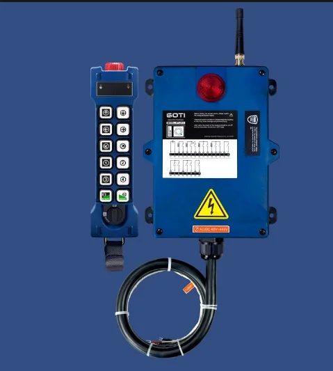 GT-LS12 Single-Speed Industrial Wireless Crane Hoist Remote Control 12 Buttons