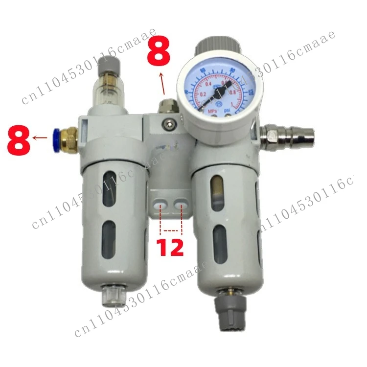 Tire Remover Oil-water Separator,   Filter 2000 Pressure Regulator Barometer Air Source Processor Accessories