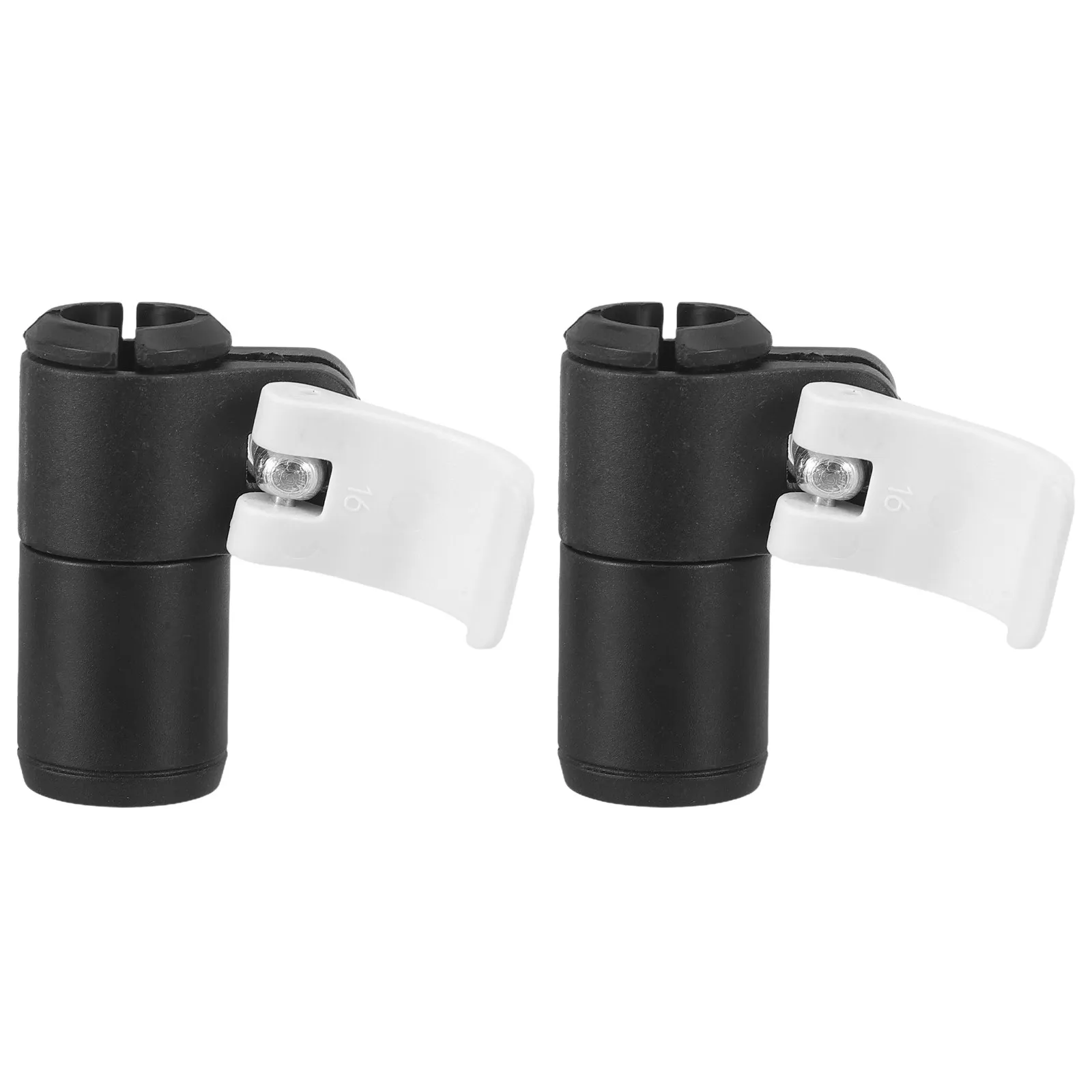 2 Piezas de Bloqueo Externo para Bastones de Senderismo, Repuesto de Bloqueo Abatible para Reparación de Abrazaderas de Bastones de Trekking, Montañismo, Excursionismo y Escalada