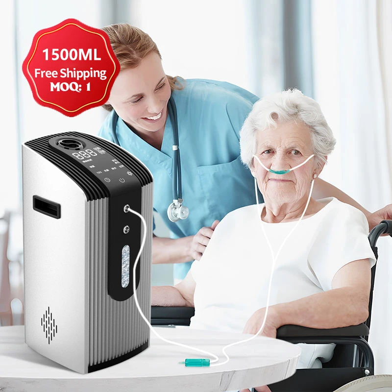 Physiotherapy Hydrogen Inhalation Machine 400ML 900ML1500ML Molecular H2 inhaler Therapy Hydrogen Water Generator Health Care