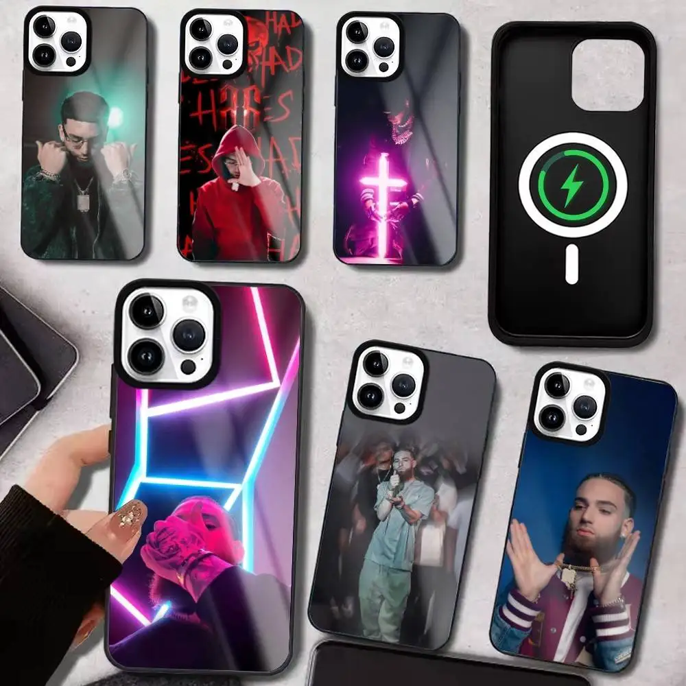 

Rapper H-Hades 66 Phone Case For IPhone17 16 15 14 13 12 11 Plus Pro Max Plus Wireless Charger Cover Funda