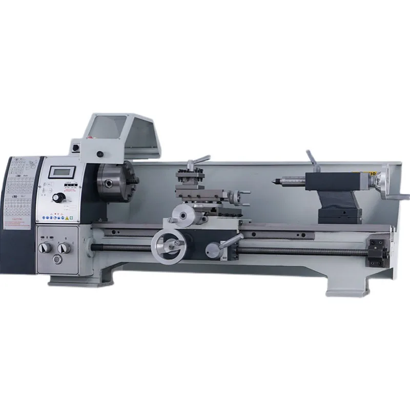 TC250 Multi-function Micro-meter Metal Woodworking Small Machine Tool 220v Home Lathe Woodworking Function