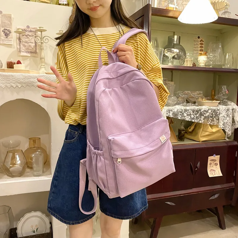 Mochilas japonesas de Campus para mujer, bolso escolar Harajuku Mori, mochila escolar de lujo para estudiante Junior, 2022