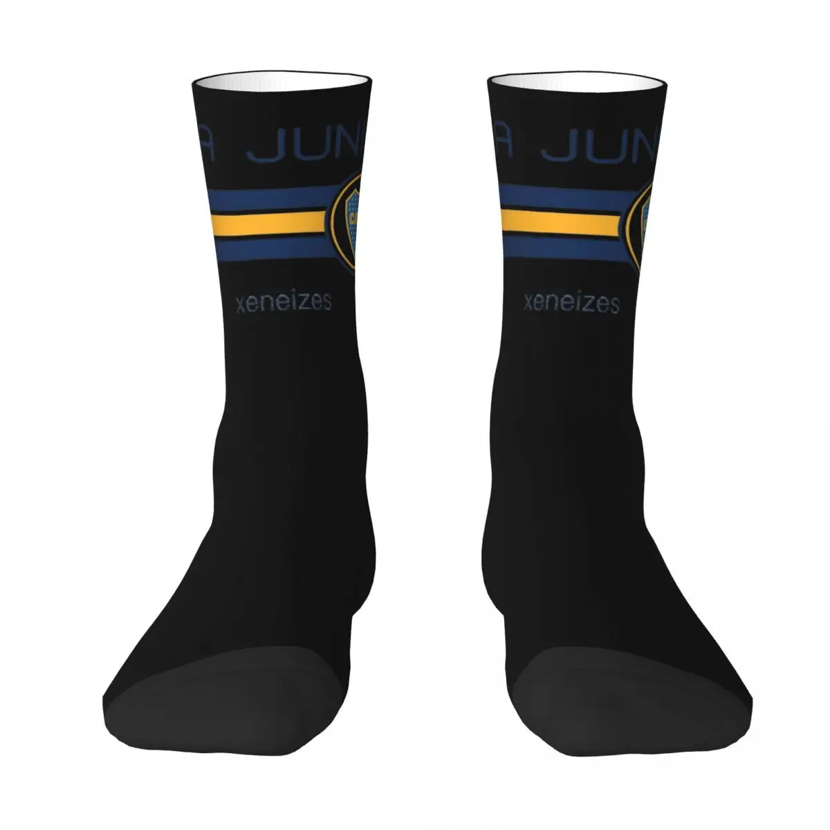 Superliga Boca Juniors Stockings Adults Men Socks Soft Breathable Korean Socks Autumn Outdoor Non Slip Pattern Socks Gift Idea