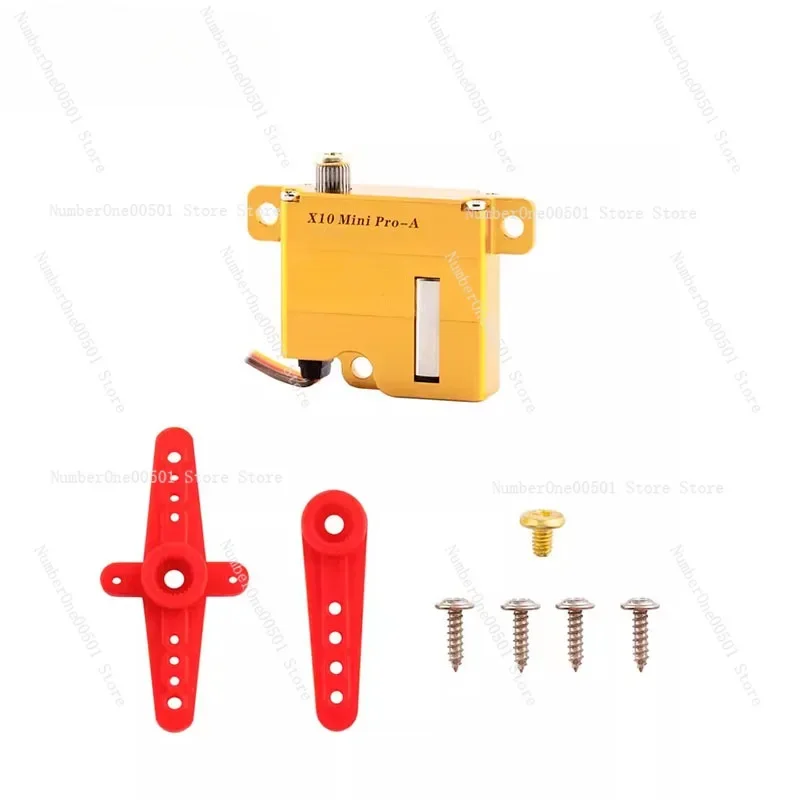 

X10 mini pro all-metal digital high-pressure high-torque 11KG fixed-wing glider model aircraft