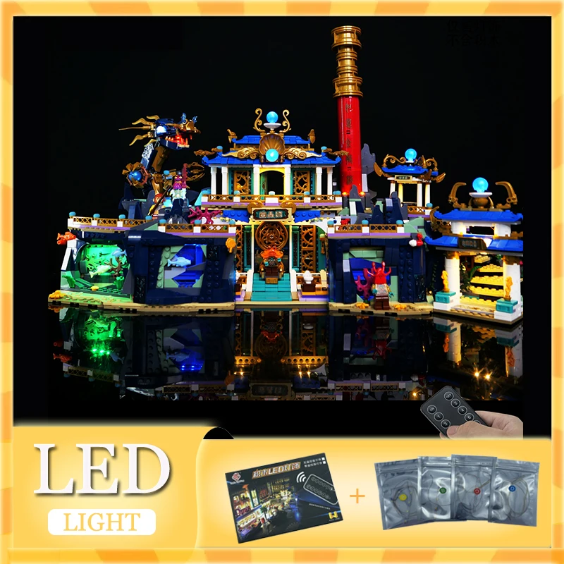 

Комплект светодиодных фонарей RC DIY для LEGO 80049, Dragon of The East Palace (только светодиодный светильник, без модели блоков)