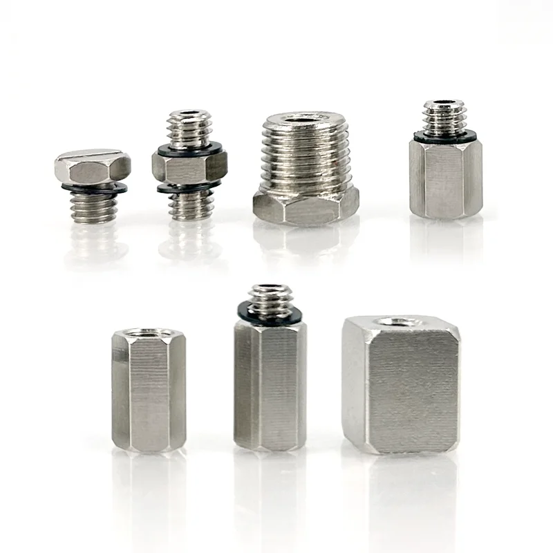 Metal Mini Air Pneumatic Pipe Fitting Brass Straight Elbow Tee Tube Internal Thread M3 M5 M6 1/8 OD Plug Adapter Quick Connector - Image 4