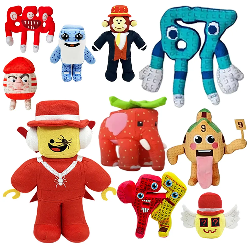 Steal A Brainrot Sammy Jandel 25 cm Nr. 9 Haus Plüschpuppe Anime Peripheriegeräte Spielzeug Niedlich Weich Chuy Peluche Für Kind Weihnachtsgeschenk