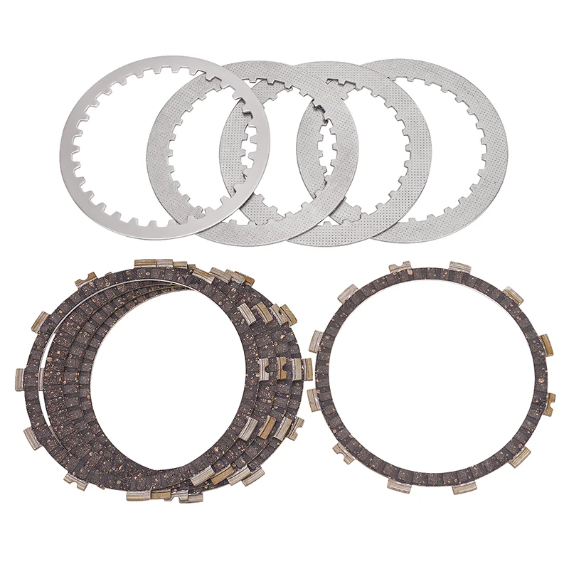 Motorcycle Engine Parts Clutch Plates & Steel Friction Disc Kit For Kawasaki EX250 ER250 ER300 EX300 Z300 EX ER Ninja 300 250