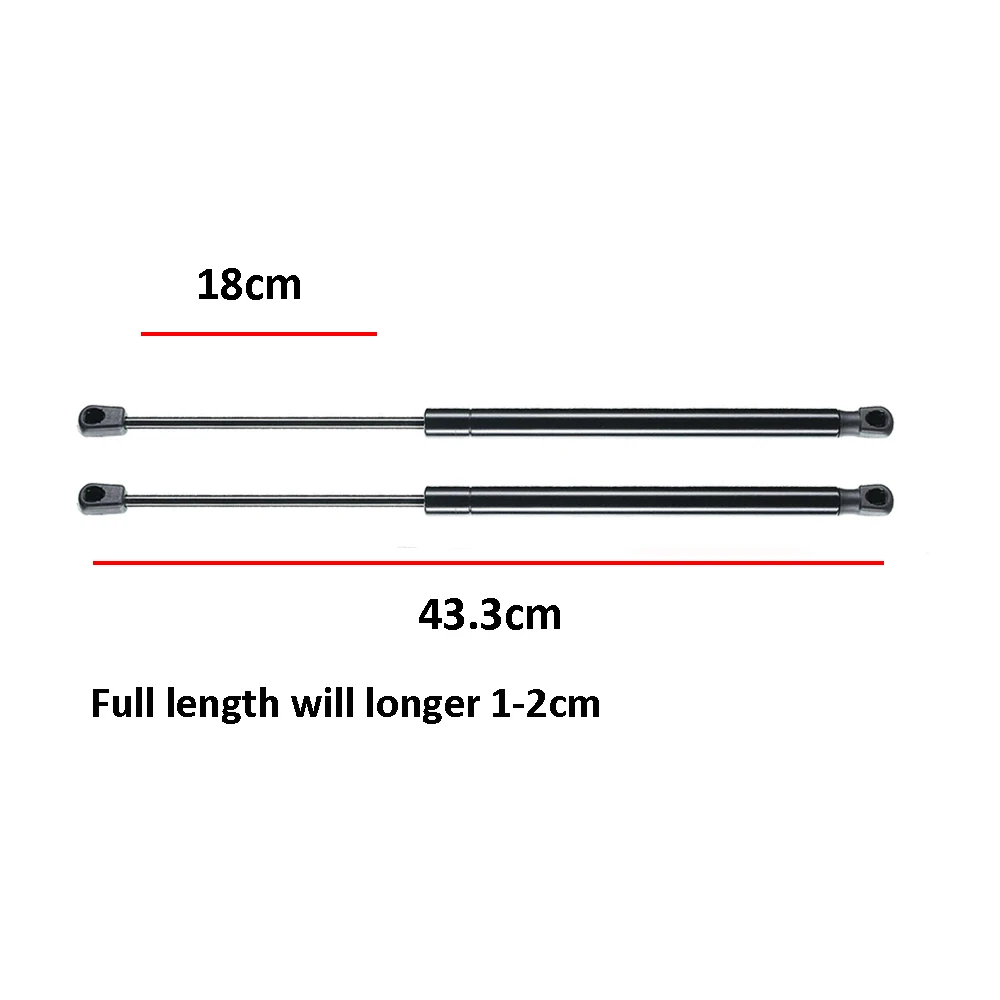 2PCS Rear Window Lift Support Gas Spring Shocks Struts For Mitsubishi Endeavor 2004 2005 2006 2007 2008 2009 2010 2011