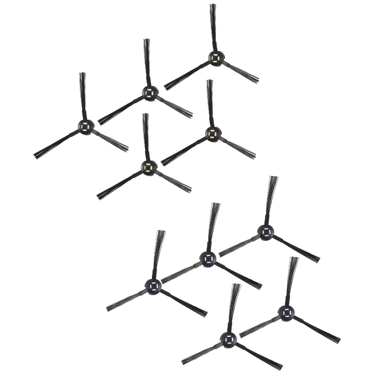 ABRG 10 قطعة جهاز آلي لتنظيف الأتربة فرشاة جانبية ل Ilife V8 V8S X750 A7 X800 X785 V80 أجزاء المكنسة الكهربائية الروبوتية الملحقات