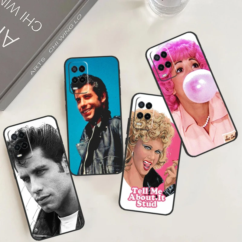 Grease Movie Collage For OPPO A17 A16 A15 A98 A78 A58 A54 A74 A94 A53S A57S A52 A72 A77 A5 A9 A53 A76 A96 Case