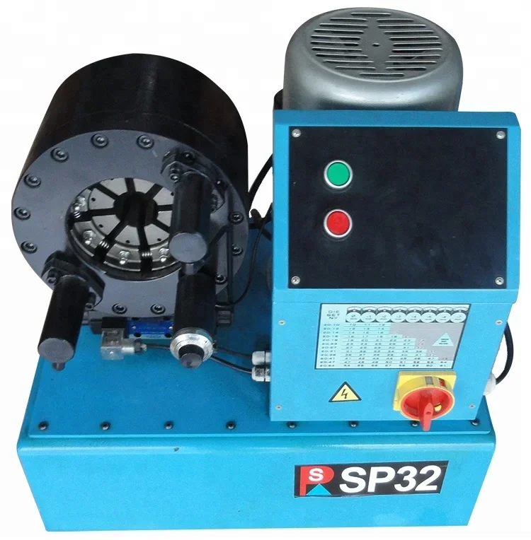 High Pressure Hydraulic Hose Crimping Machinery For SP32