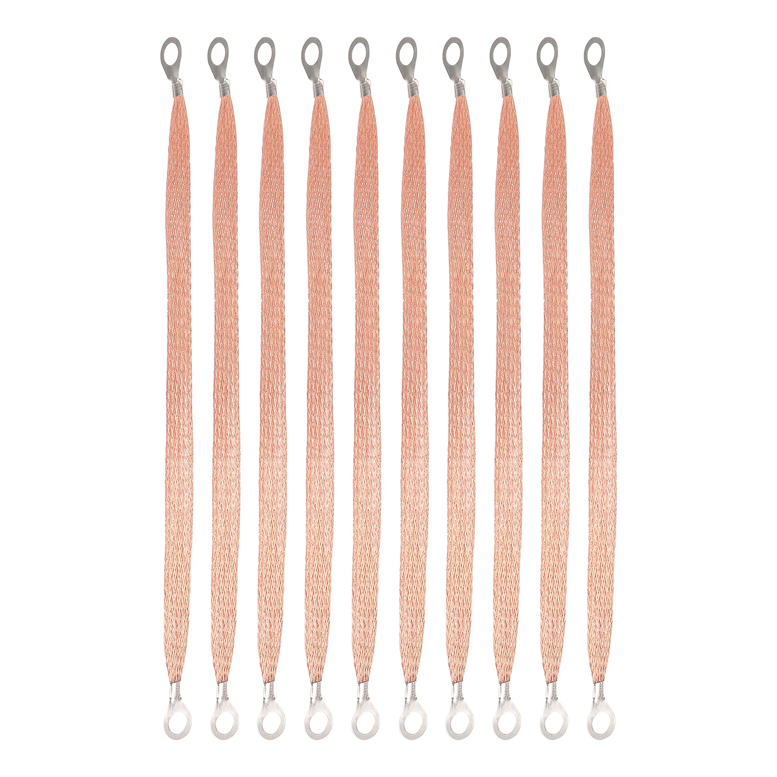 

10 Pcs Cable Grounding Straps Automotive and Car Pure Copper Supplies Vehicles