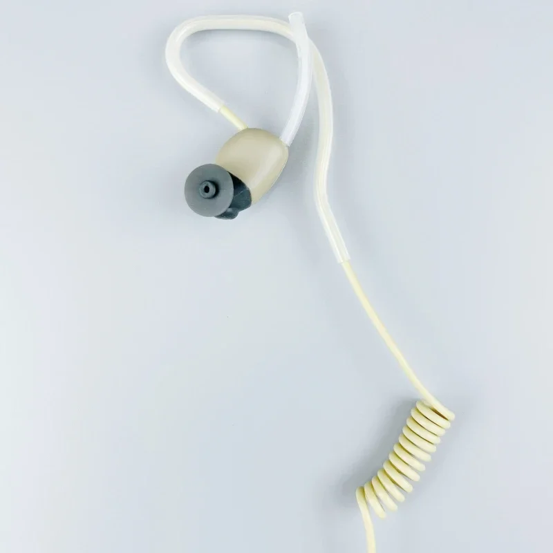 Für INVISIO M3 In-Ear-Kopfhörer mit Knochenleitung, Sand, vierteiliger Stecker