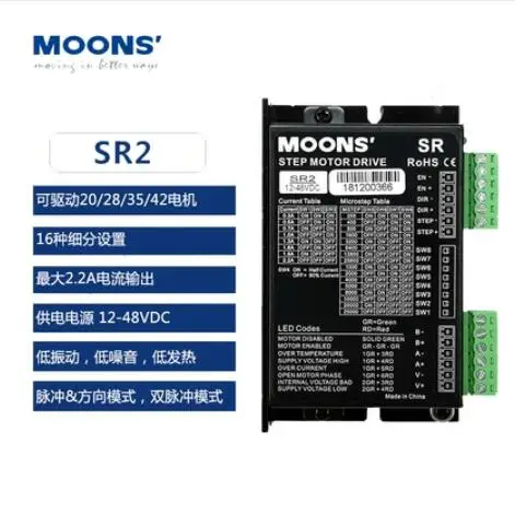 Imagem -03 - Lua Mingzhi Stepper Motor Driver Pulso Sr4 Stf0 Bus Comunicação Controlador de Loop Fechado 42 57 86