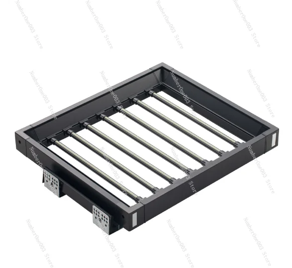 Invisible Retractable Damping Slide Rail Pull Out Pants Hanger Clothes Drying Rack For Balcony Above Washing Machine