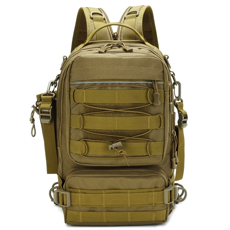 Men's outdoor sports travel backpack camping waterproof fishing bag Military tactics backpack hunting multi-function equipment