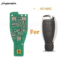 jingyuqin 3 Buttons Remote Flip Car Key Circuit Board Fob 433Mhz For Mercedes Benz CLS W204 W202 W212 W211 W203 W205