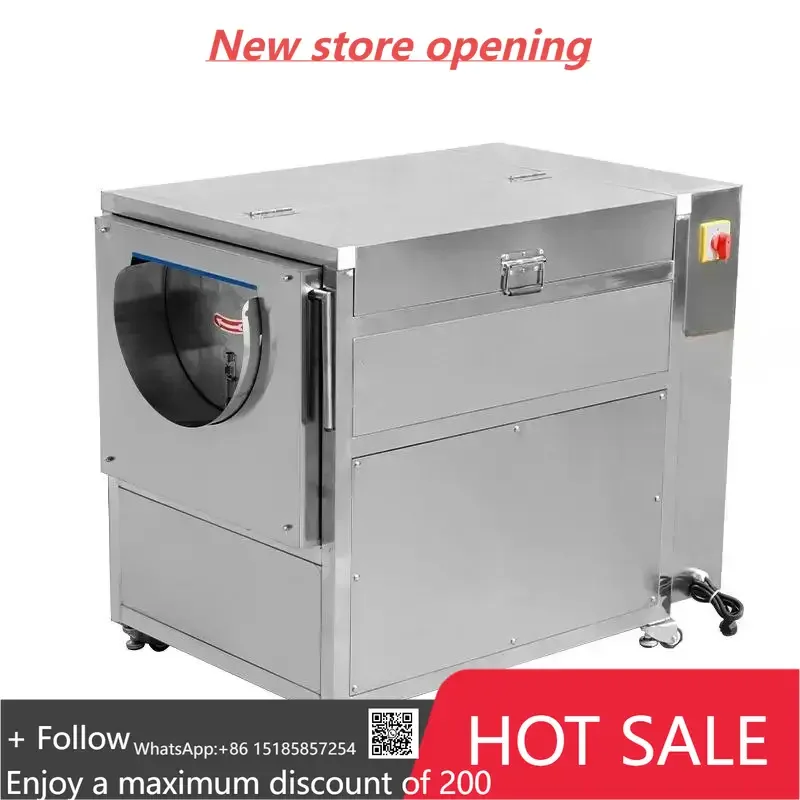 

Industrial Sweet Potato Cleaning Machine Brush Taro Potato Washing Peeling Machine Potato Peeling Machinery