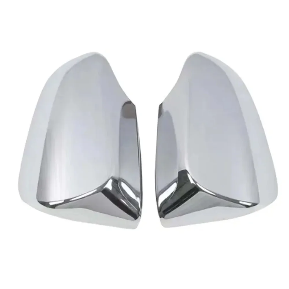 Door Mirror Shell For TOYOTA YARIS Vios 2013 2014 2015 2016 2017 2018 Chrome Silver Car Rearview Accessories Protective Cover view 4