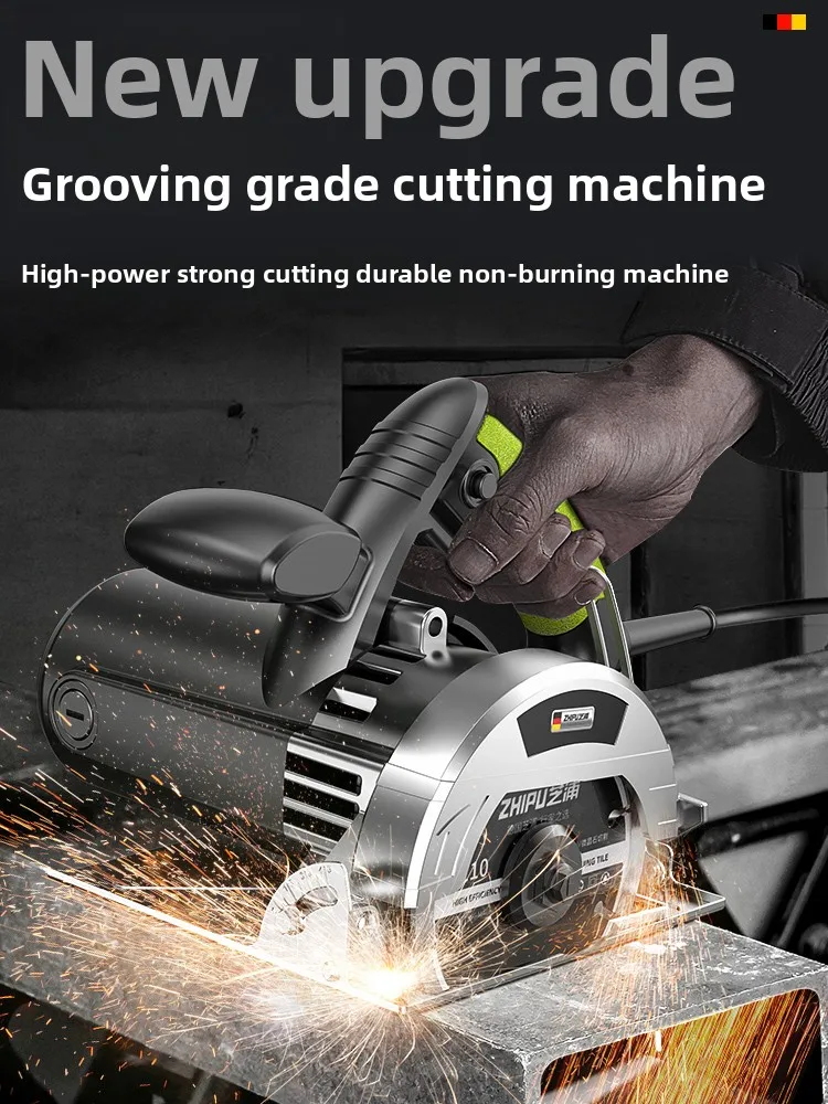 220V Mini Electric Cutter for Home Use Woodworking Tile Stone Metal Cutting Handheld Saw